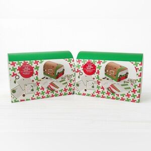 Christmas cards - Two brand new design your own mailbox kits. #Christmascrafts